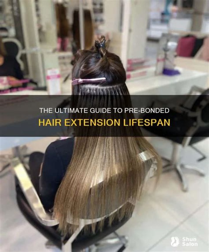 How long do Pre bonded hair extensions last?