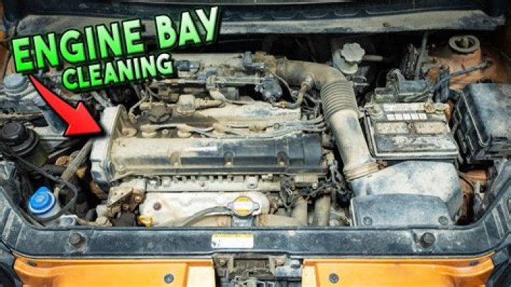 Is cleaning engine bay bad?