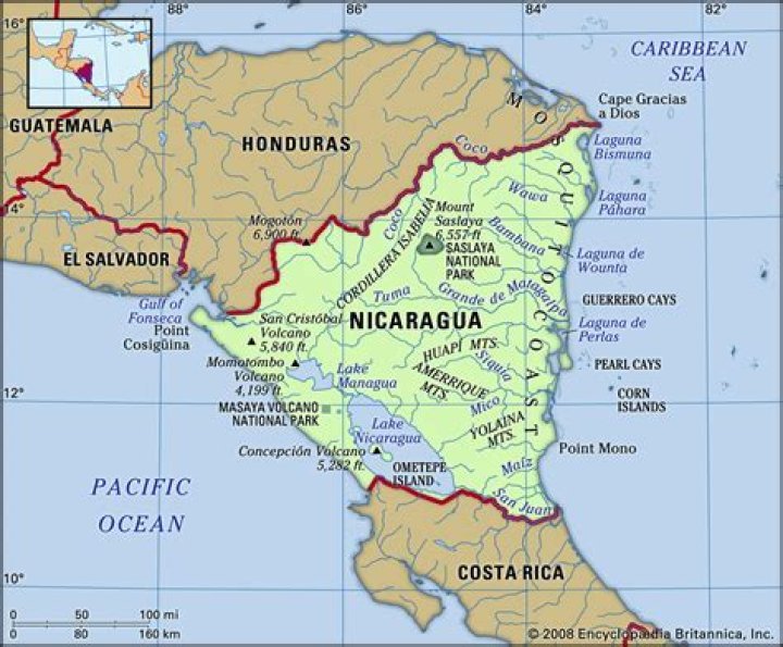 What climate does Nicaragua have?