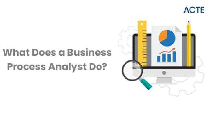 What does a business process analyst do?