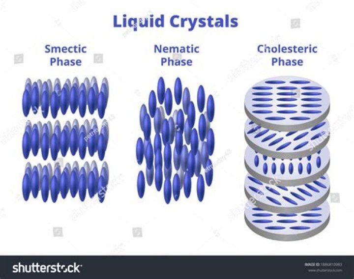 What is smectic and nematic?